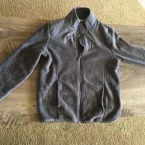 Grey Danskin Now fleece jacket